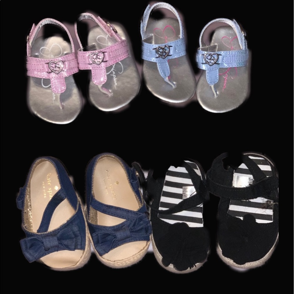 Jessica Simpson, GAp baby girl shoe bundle sz 0/1